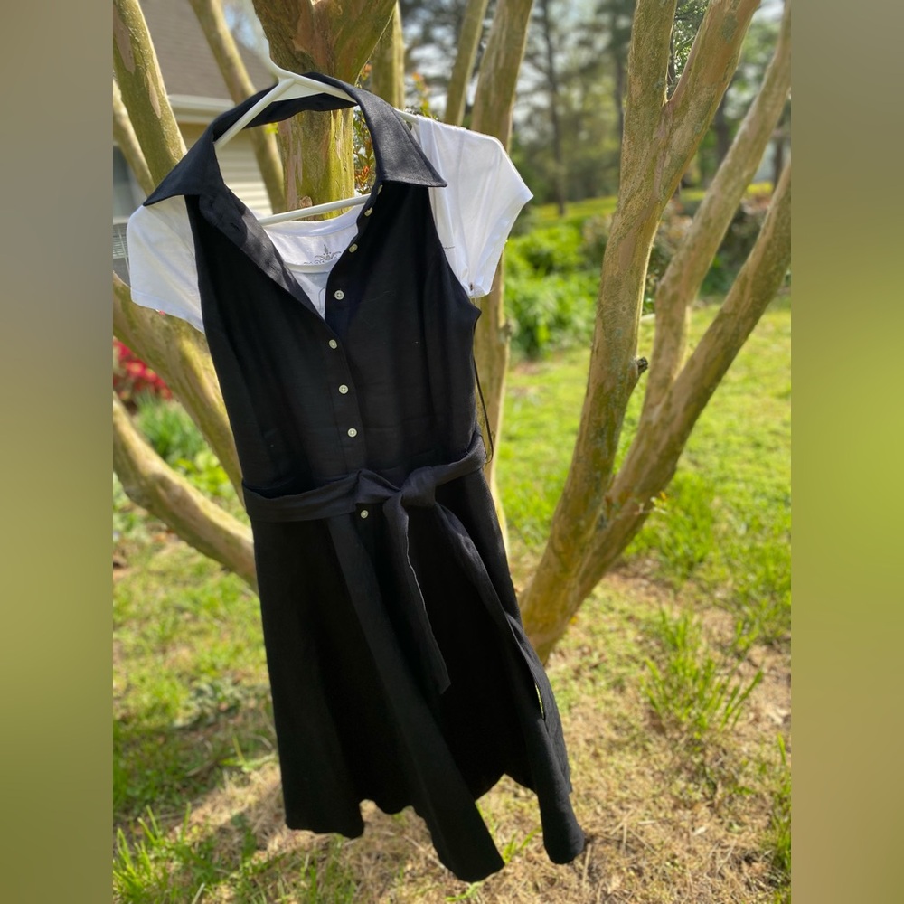 Ralph Lauren Black Strapless Dress
